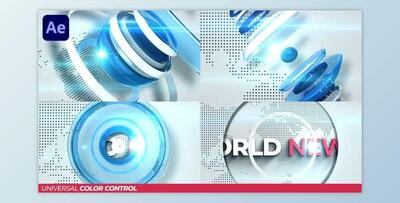World News Opener (Videohive 38530618) - AE Project