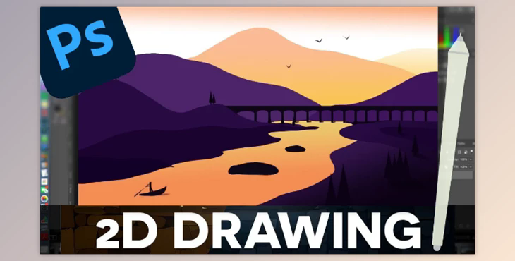 Digital Painting Masterclass: How To Draw 2d Landscape In Photoshop