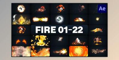 Advanced Fire Elements for After Effects (Videohive 45872413) - AE Project