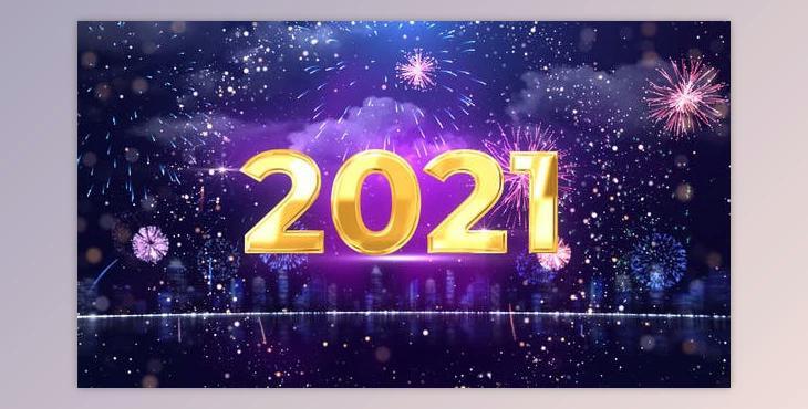 New Year Countdown 2021 (VideoHive 23066209) - AE Project