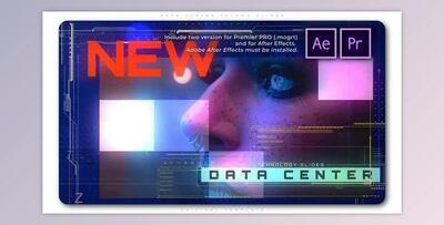 Data Center Techno Slides (Videohive 32298964) - PR Project