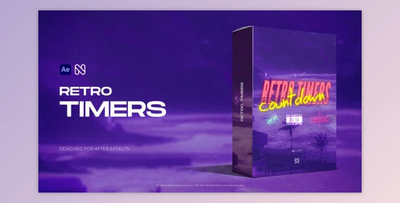 Retro Timers (Videohive 51081442) - AE Project