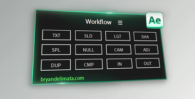 Bryan Delimata Workflow (After Effects Plugin)