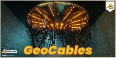 Blender Market – Geocables – Geometry Nodes Cables v2.3.0