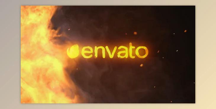 Spinning Fire Logo Reveal (Videohive 11718280) - AE Project