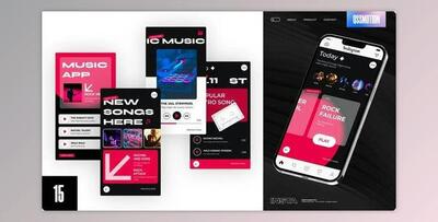 Music Instagram Stories (Videohive 42544521) - AE Project