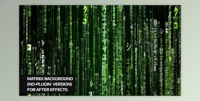 Matrix Background For Ae No Plugin (Videohive 52784005)