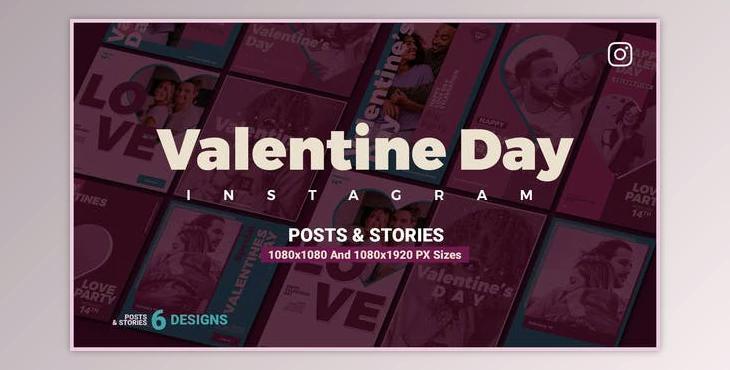 Valentine’s Day Instagram Ad V110 (Videohive 35660636) - AE Project