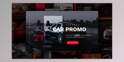 Sport Car Promo (VideoHive 31336136) - AE Project