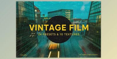 Vintage Film: LR Presets & Film Dust By J.Studio CreativeMarket 6343141