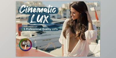 Cinematic LUX – 5 video LUTs 6422000