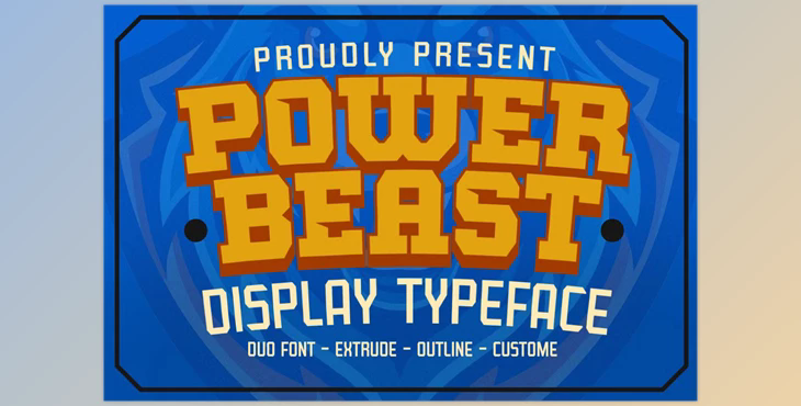 Power Beast Font