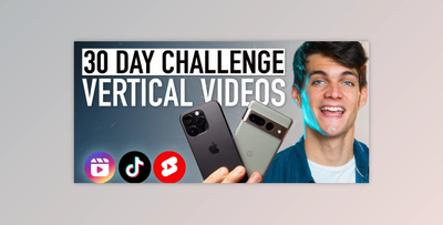 30 Day Social Media Challenge – Instagram Reels, TikTok, YouTube shorts