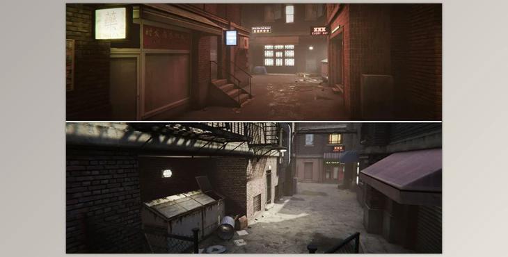 Unity Asset - Modular City Alley Pack v2.0.0