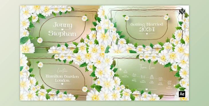 Wedding Invitation v01 (Videohive 50336119) - AE Project