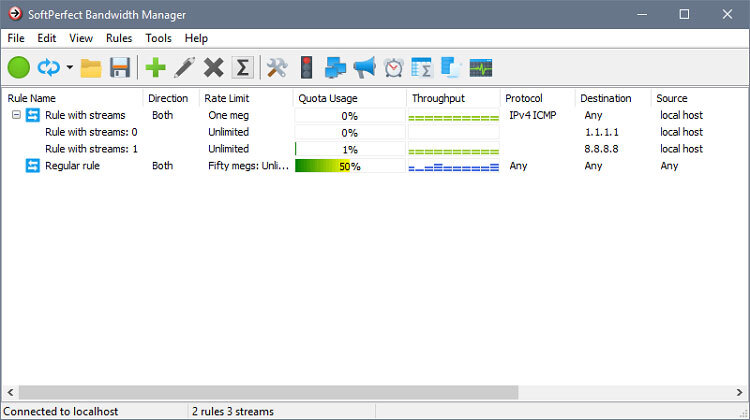 SoftPerfect Bandwidth Manager 3.3.0