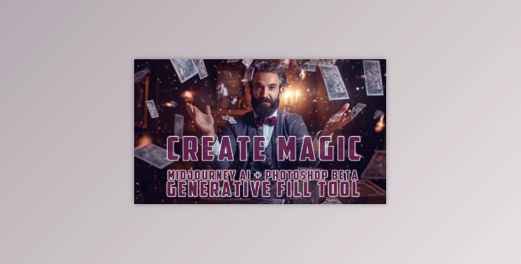 Create Magic: Midjourney AI + Photoshop Generative Fill Tool