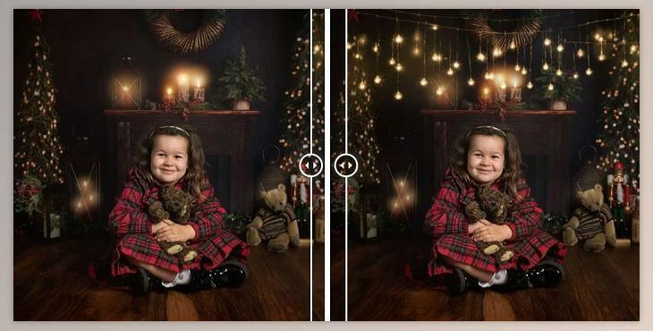 LSP Actions – String Light Overlays + Photoshop Actions