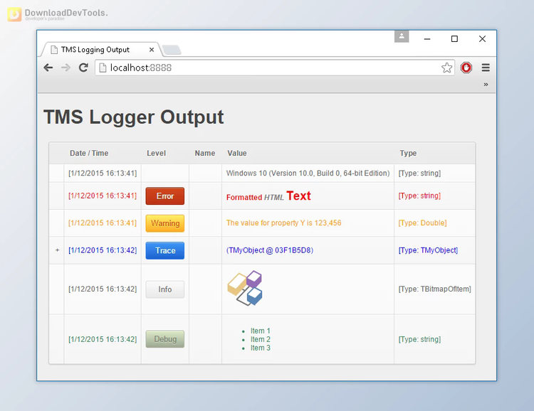 TMS Logging v2.12.0 (18 Aug 2024) for Delphi XE7-12 Athens Full Source