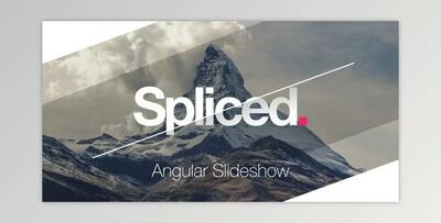 Spliced Angular Slideshow (Videohive 14685274) - AE Project
