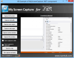 Namtuk My Screen Capture .NET 1.5
