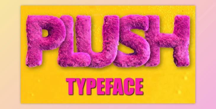 Plush Typeface (Videohive 46956671) - AE Project