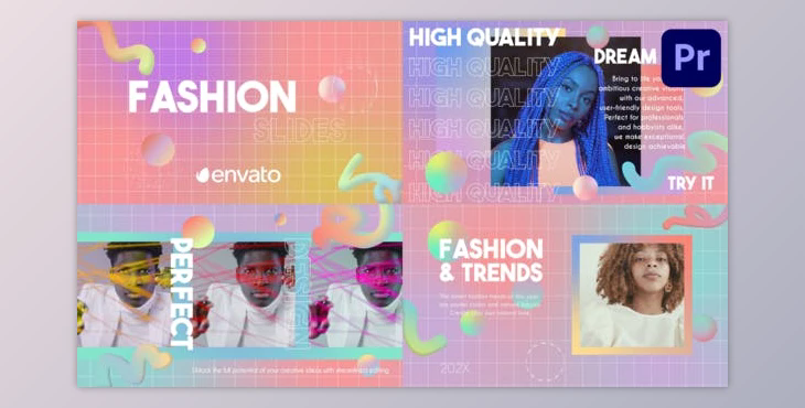 Fashion Slides for Premiere Pro (Videohive 53401900)