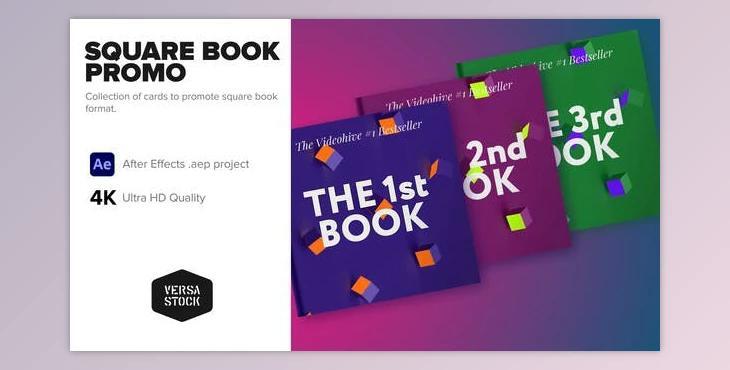 Videohive Square Book Publishing House 37563395