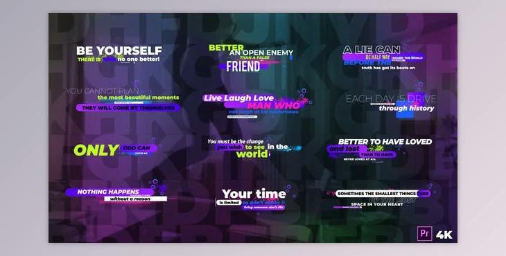 Particles and Modern Text Layout (VideoHive 37156769)