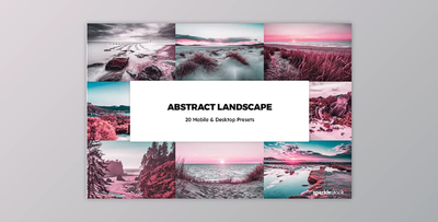 20 Abstract Landscapes LR Presets