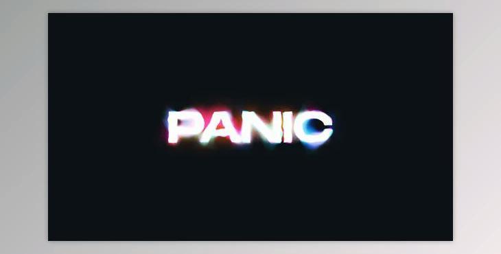 Panic Typography (Videohive 47548109)