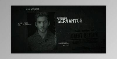 Crime Opener (Videohive 21426503) - AE Project