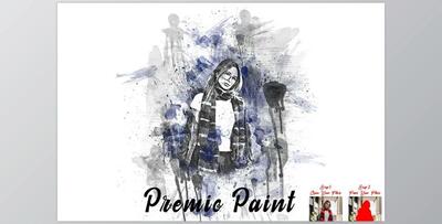 Premio Paint Photoshop Action CreativeMarket - 7528300