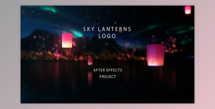 Sky Lanterns Logo (Videohive 29692881) - AE Project