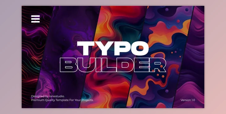 Typography Builder (Videohive 47706605) - AE Project