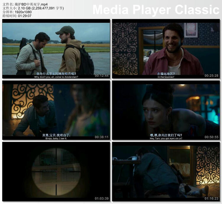 2024年美国动作片《掩护》BD中英双字