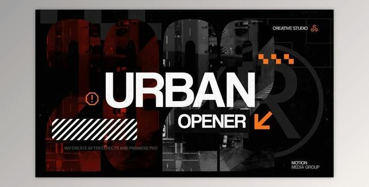 Energetic Urban Opener (Videohive 38730339) - AE Project