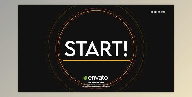 Broadcast Countdown (Videohive 46013184) - AE Project