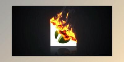 Burning Paper Logo (Videohive 1925502)