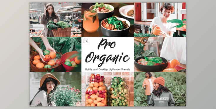 10 Pro Organic Lightroom & Mobile Presets by 3Motional (Desk, Mob)