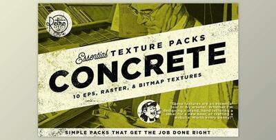 Retrosupply – Concrete Textures Pack for Photoshop