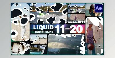 Liquid Transitions for After Effects (Videohive 47991922) - AE Project
