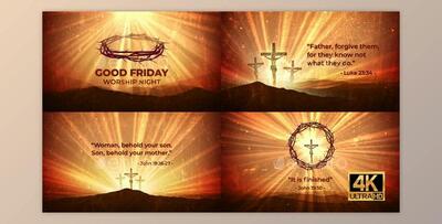 Good Friday Easter Worship Opener (Videohive 44461995) - AE Project