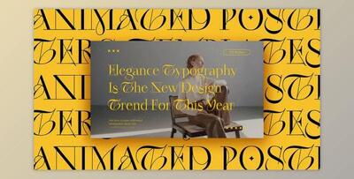 Elegant Typography Titles (Videohive 50926092) - AE Project
