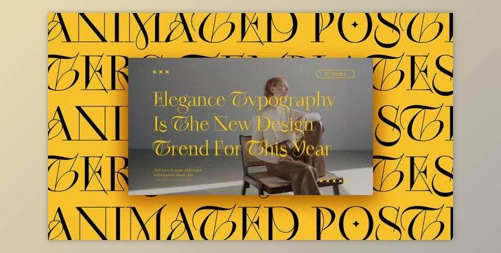 Elegant Typography Titles (Videohive 50926092) - AE Project