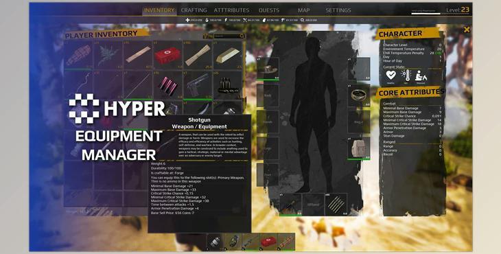 Unreal Engine - Blueprints Hyper Equipment Manager v2 v5.1