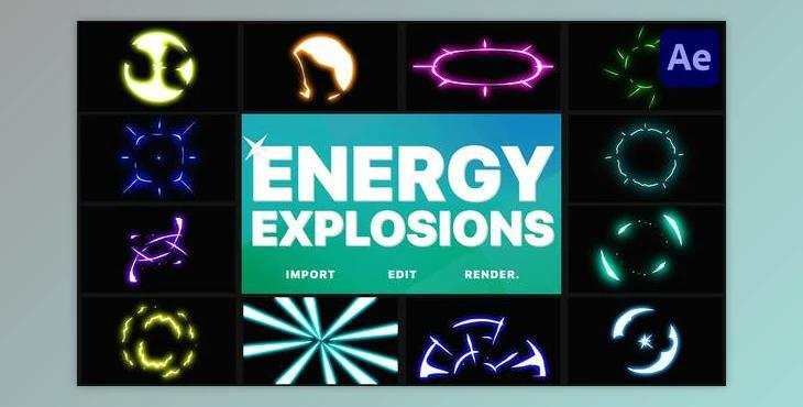 Energy Explosions - After Effects (Videohive 30559666) - AE Project