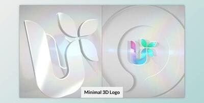 Minimal 3D Logo Reveal (Videohive 30017933) - AE Project