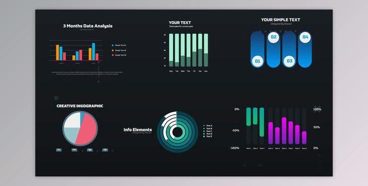 Infographics Chart Pack (Videohive 49527080) - AE Project