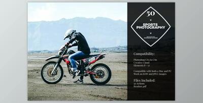 50 Sports Effect Photoshop Actions By Creativetacos